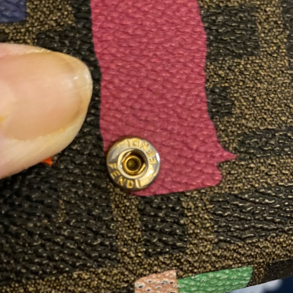 Fendi Colorful Striped Wallet - Picture 9 of 9